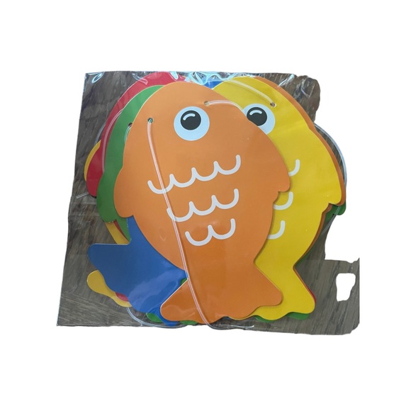 Gone Fishing Balloons Party Decorations Supplies 24 Balloons Cake Topper Banner - Picture 2 of 9